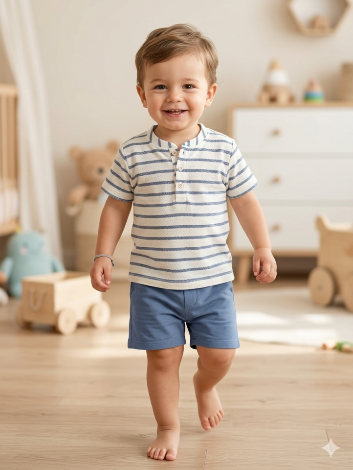 ERKEK BEBE YAZLIK TAKIM