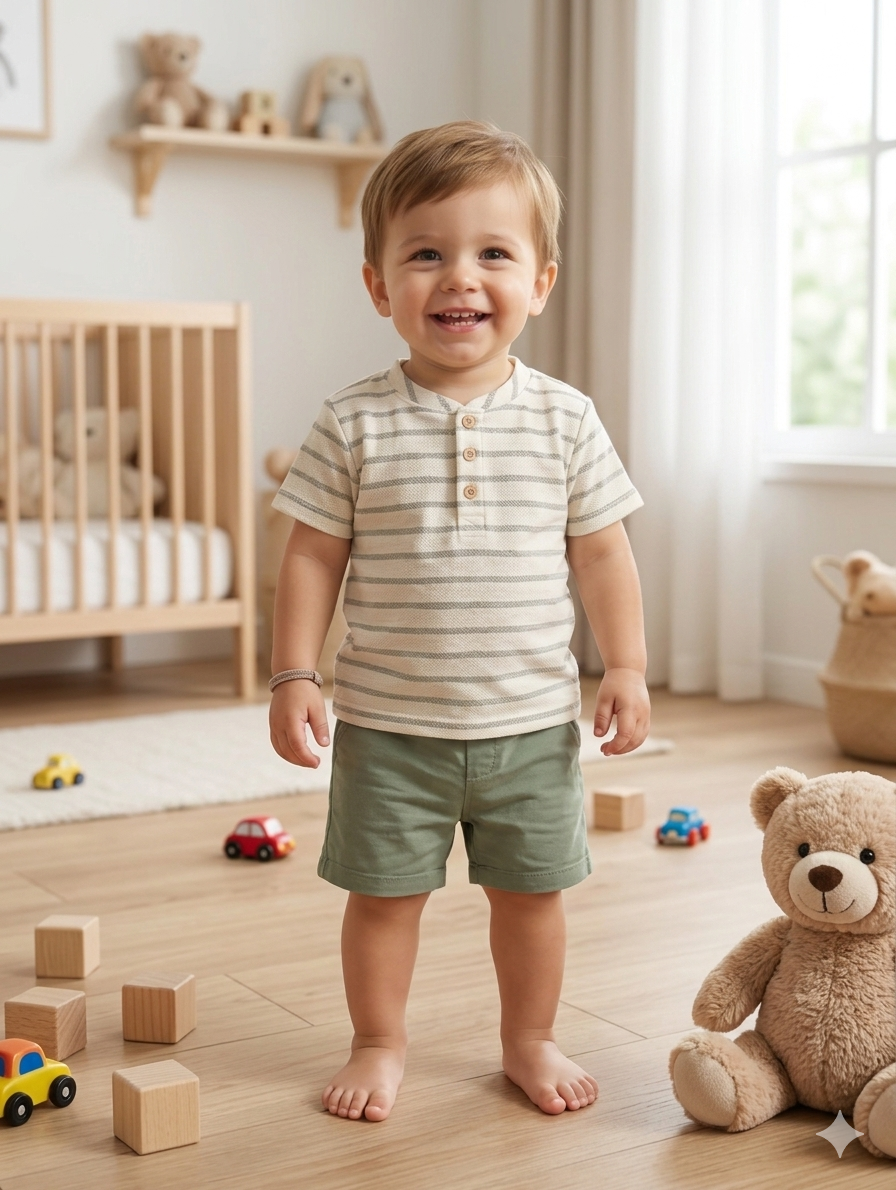 ERKEK BEBE YAZLIK TAKIM