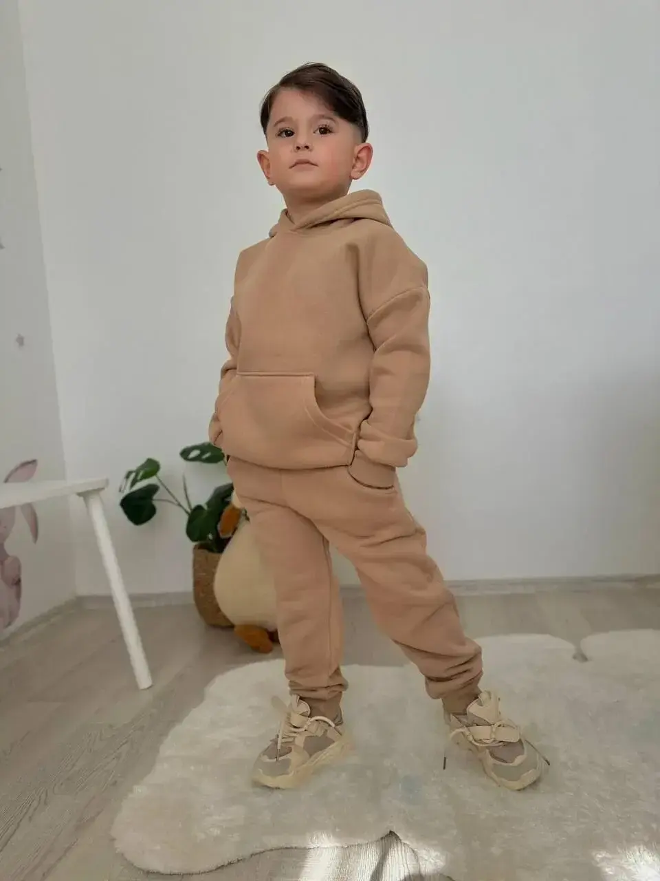 KIŞLIK KAPŞONLU ERKEK ÇOCUK TAKIMI