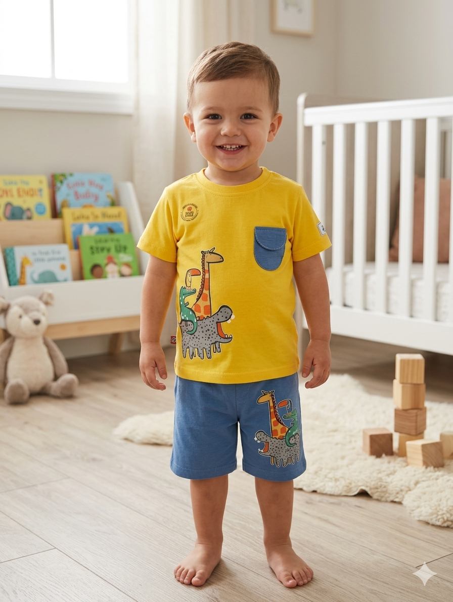 ERKEK BEBE YAZLIK PENYE TAKIM