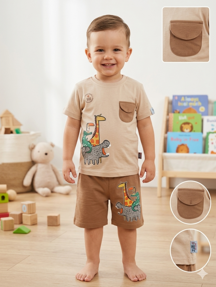 ERKEK BEBE YAZLIK PENYE TAKIM