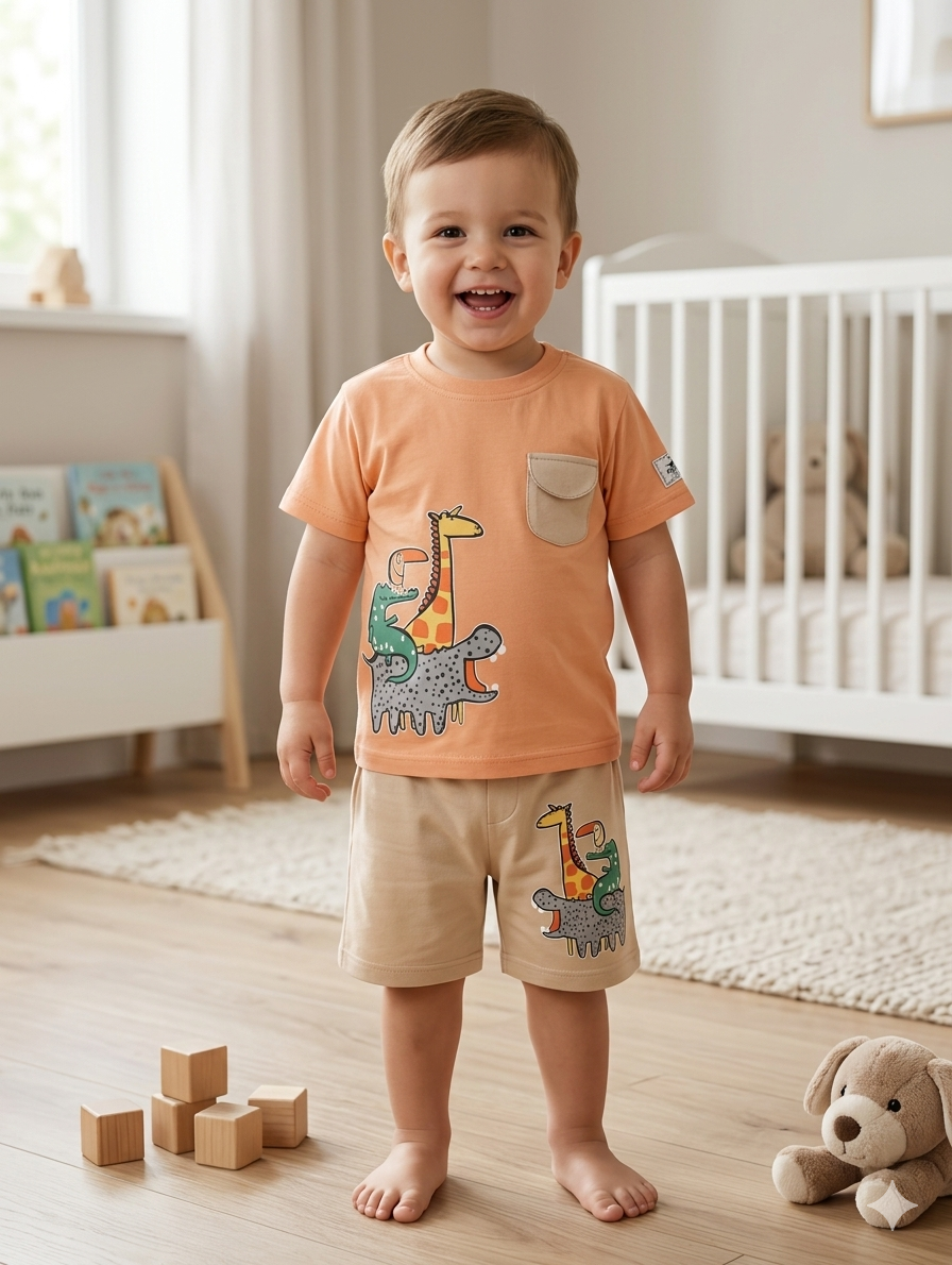 ERKEK BEBE YAZLIK PENYE TAKIM