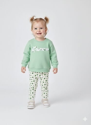 MEVSİMLK KIZ BEBE TAKIMI