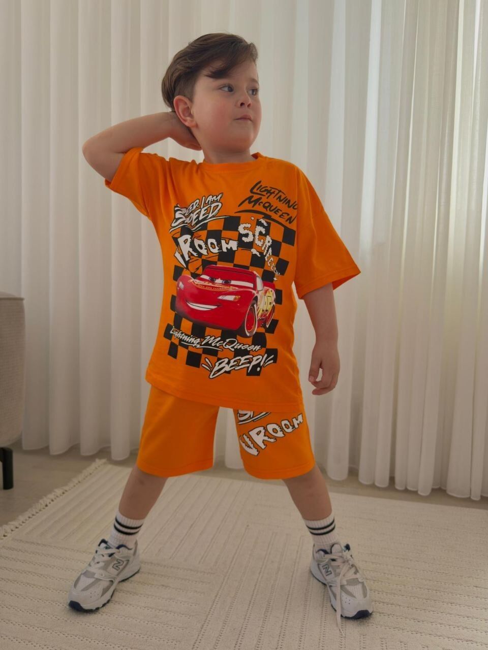 ŞİMŞEK MC QUEEN BASKILI YAZLIK PENYE TAKIM