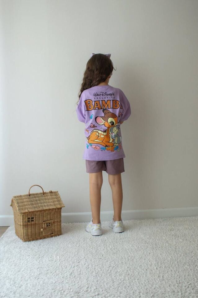 BAMBİ BASKILI YAZLIK PENYE TAKIM