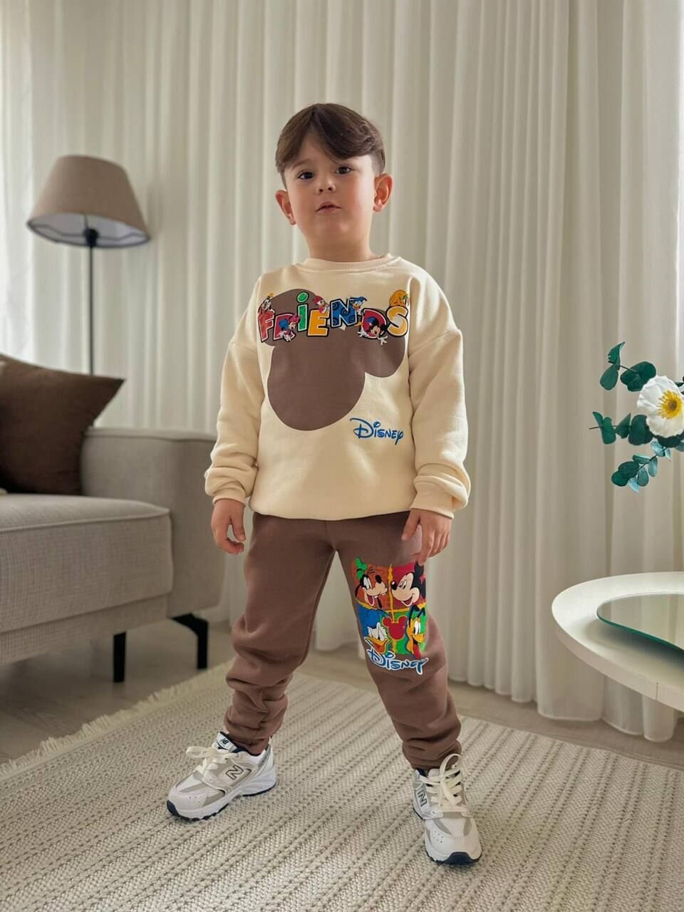 MİCKEY BASKILI KIŞLIK ERKEK ÇOCUK TAKIMI