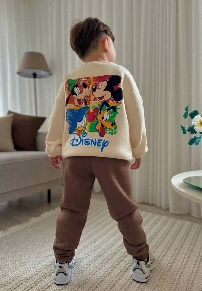 MİCKEY BASKILI KIŞLIK ERKEK ÇOCUK TAKIMI