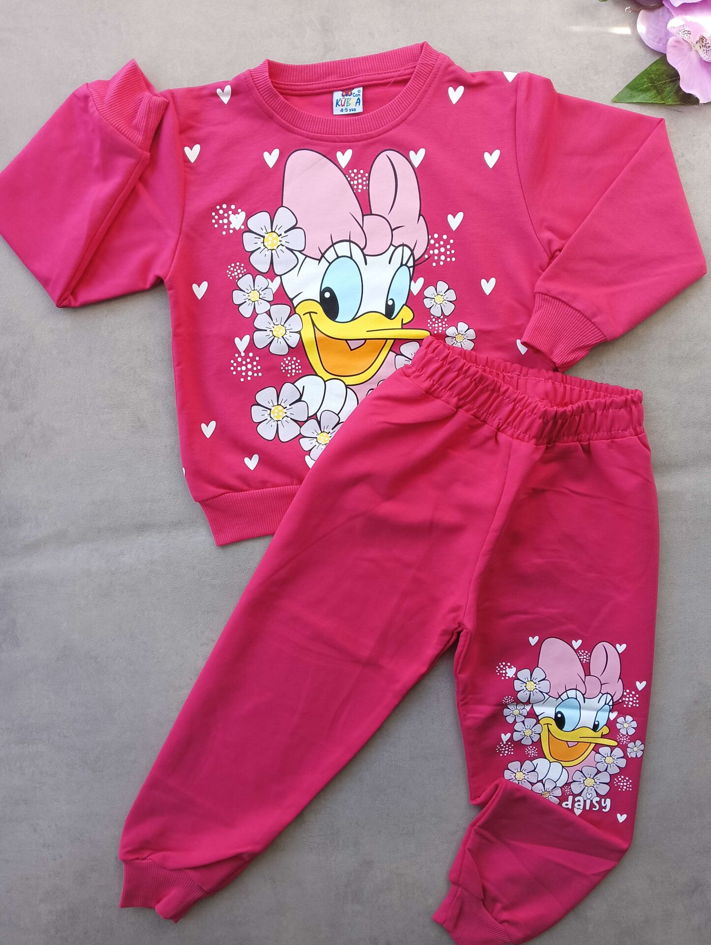 DUFFY BASKILI MEVSİMLİK KIZ TAKIMI