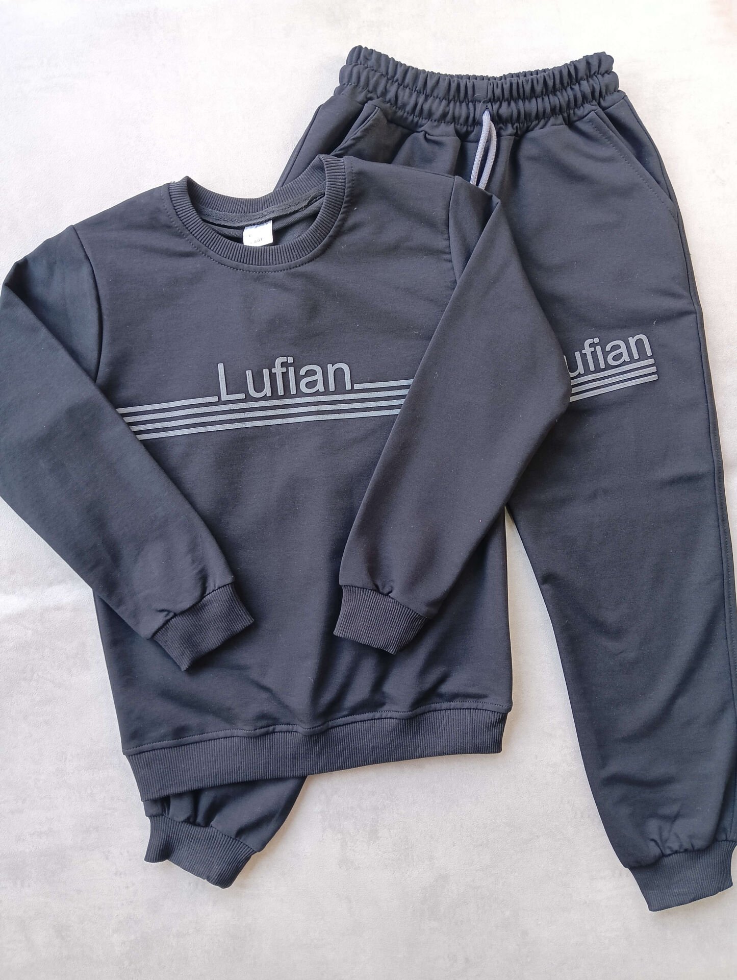 LUFİAN BASKILI MEVSİMLİK ERKEK ÇOCUK TAKIMI