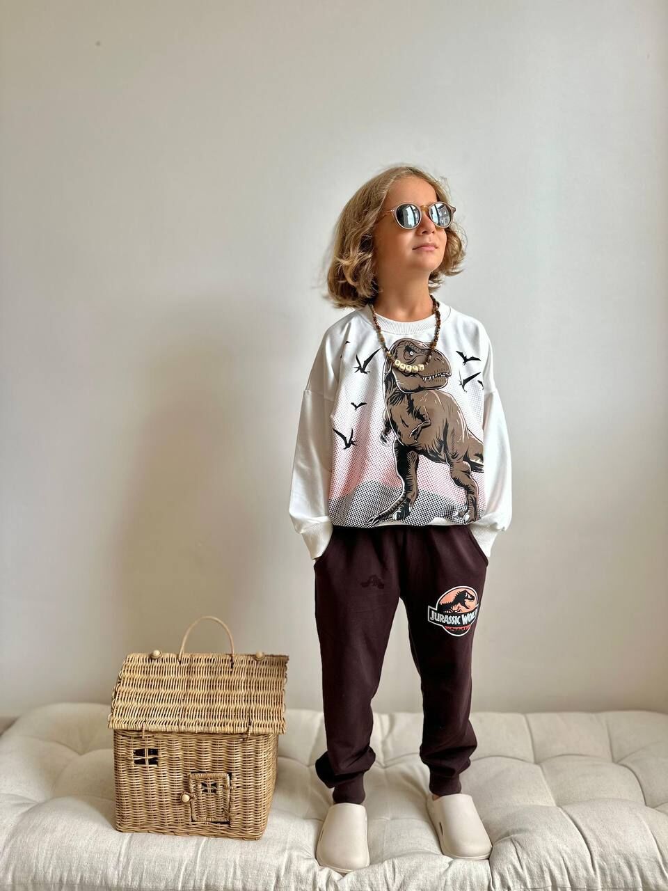 DİNAZOR BASKILI MEVSİMLİK ERKEK ÇOCUK TAKIMI