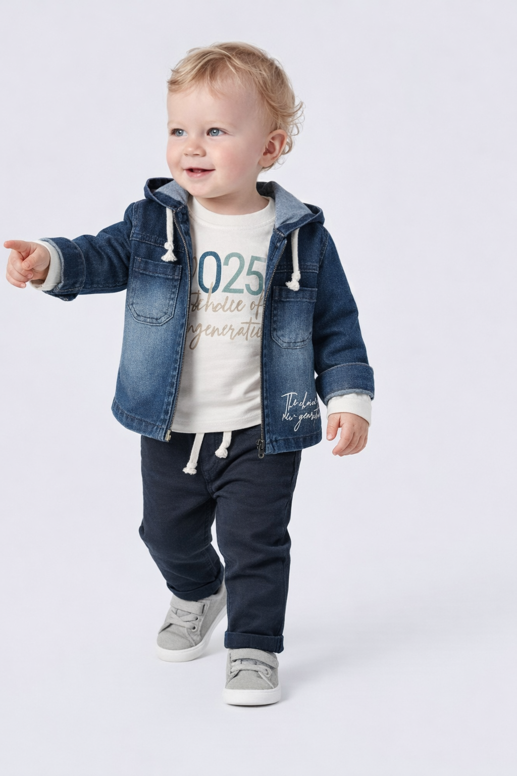 3'LÜ ERKEK BEBE BAYRAMLIK TAKIM