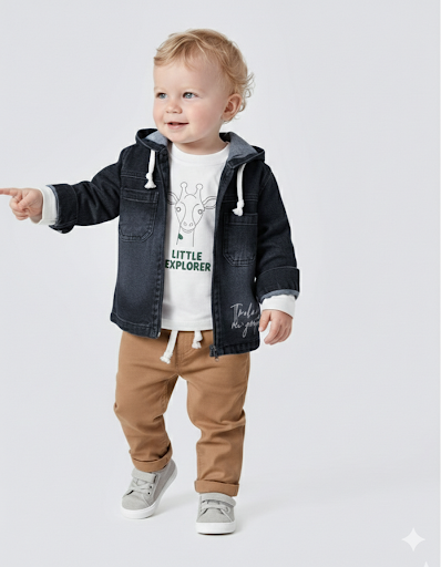 3'LÜ ERKEK BEBE BAYRAMLIK TAKIM