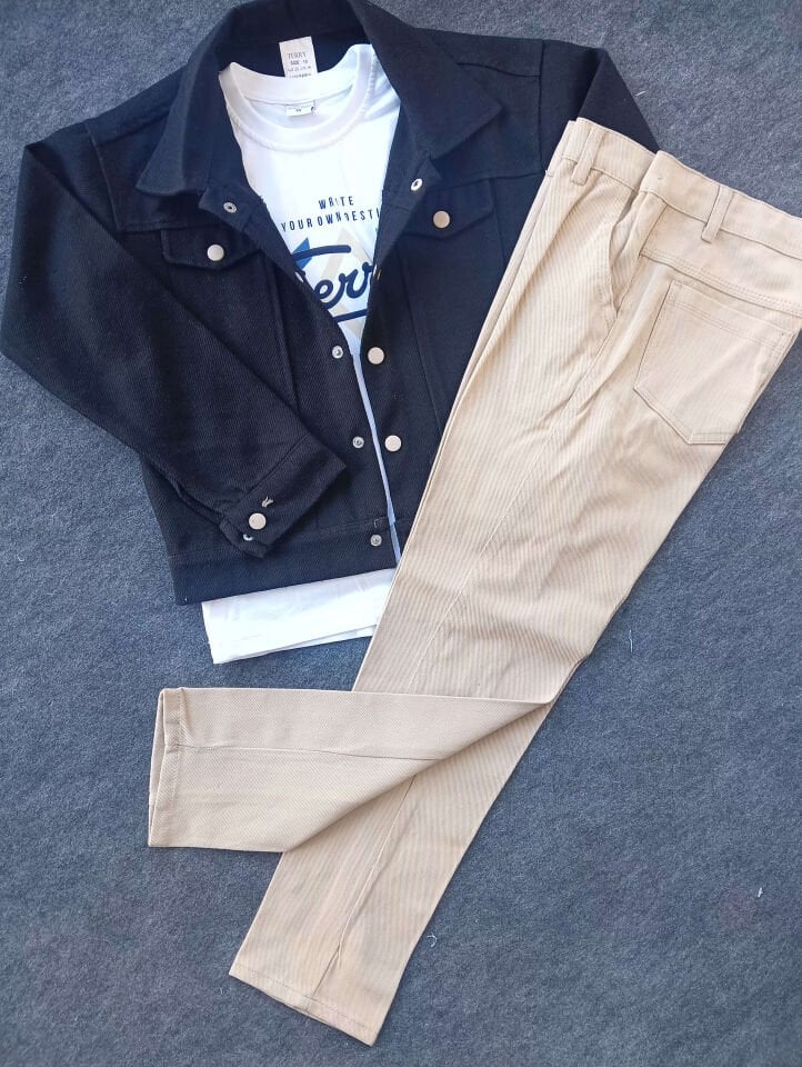 ERKEK ÇOCUK 3'LÜ BAYRAMLIK TAKIM