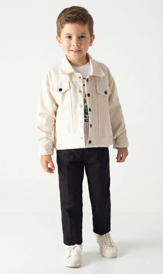 ERKEK ÇOCUK 3'LÜ BAYRAMLIK TAKIM