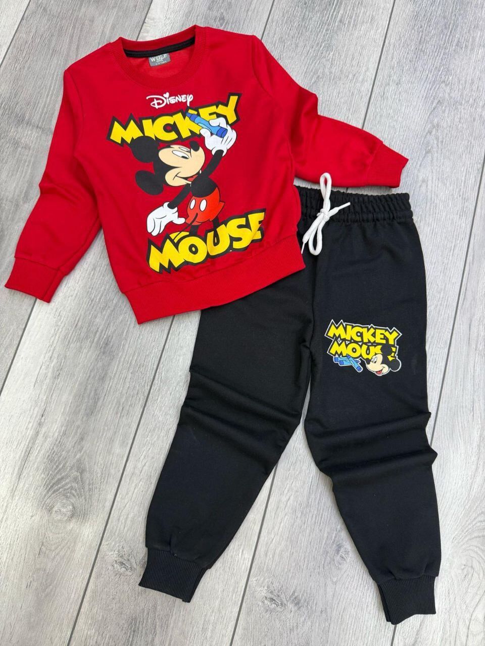 MİCKEY MOUSE BASKILI MEVSİMLİK ERKEK ÇOCUK TAKIMI