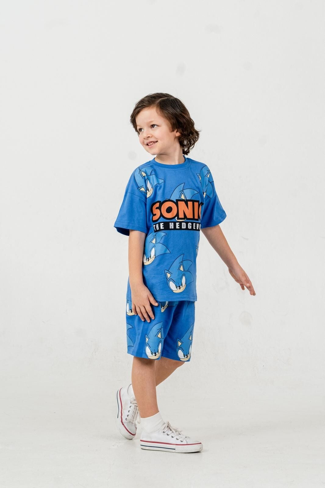 SONIC BASKILI YAZLIK ŞORTLU TAKIM