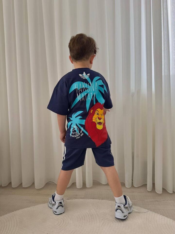 LİON KİNG BASKILI YAZLIK ERKEK ÇOCUK TAKIMI