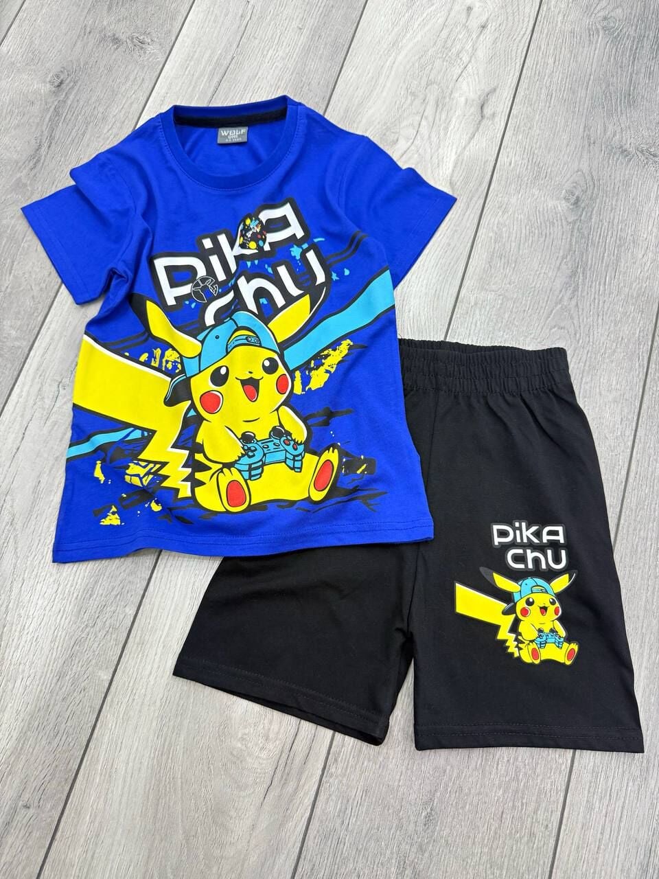 PİKACHU BASKILI YAZLIK ERKEK ÇOCUK TAKIMI