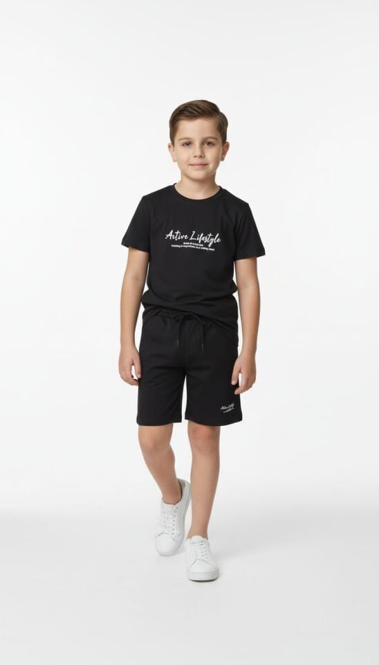 OYSHO KUMAŞ YAZLIK ERKEK ÇOCUK TAKIMI