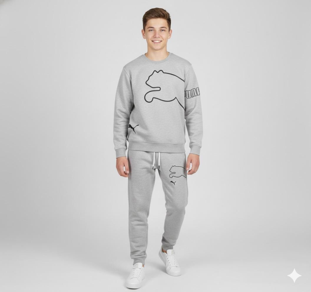 PUMA BASKILI KIŞLIK ERKEK ÇOCUK TAKIMI