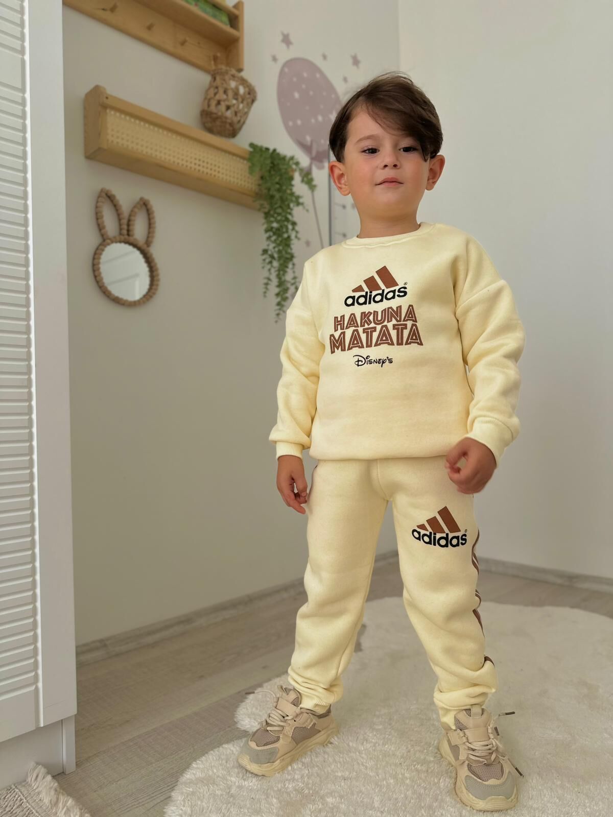 ADİDAS BASKILI KIŞLIK ERKEK ÇOCUK TAKIMI