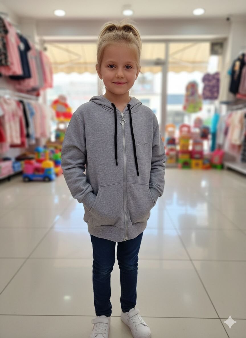 MEVSİMLİK FERMUARLI KAPŞONLU SWET